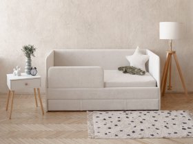 Диван-кровать Happy (айвори) в Кабинетном - kabinetnoe.mebel-nsk.ru | фото