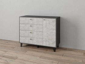 Комод «Катрин-13» (графит/мальта) в Кабинетном - kabinetnoe.mebel-nsk.ru | фото