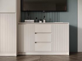 Комод КМ-003 Мирен (кашемир/матовая моно керамика) в Кабинетном - kabinetnoe.mebel-nsk.ru | фото