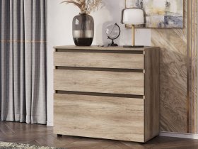 Комод КМ-01 Энигма (венге/дуб каньон) в Кабинетном - kabinetnoe.mebel-nsk.ru | фото