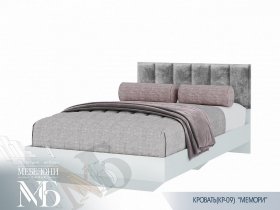 Кровать 1,2м Мемори КР-09 в Кабинетном - kabinetnoe.mebel-nsk.ru | фото