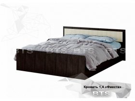 Кровать двуспальная 1,4м LIGHT Фиеста (BTS) в Кабинетном - kabinetnoe.mebel-nsk.ru | фото
