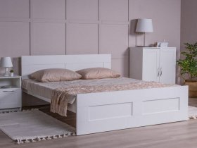 Кровать двуспальная 1,6м Сириус в Кабинетном - kabinetnoe.mebel-nsk.ru | фото