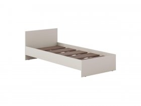 Кровать односпальная 0,9м Айри КР-001 (кашемир) в Кабинетном - kabinetnoe.mebel-nsk.ru | фото