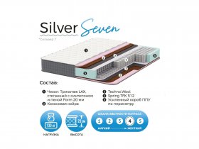 Матрас Silver Seven в Кабинетном - kabinetnoe.mebel-nsk.ru | фото