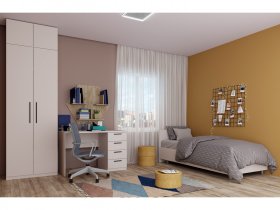 Модульная детская «Верона» (сатин) в Кабинетном - kabinetnoe.mebel-nsk.ru | фото