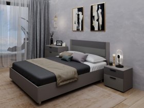 Модульная спальня Лион в Кабинетном - kabinetnoe.mebel-nsk.ru | фото