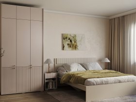Модульная спальня Орма (МДФ) в Кабинетном - kabinetnoe.mebel-nsk.ru | фото