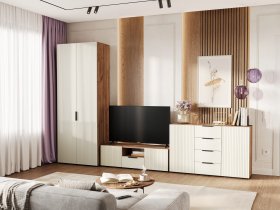 Модульная стенка Соната в Кабинетном - kabinetnoe.mebel-nsk.ru | фото