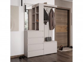 Прихожая Люмо ПР-01 в Кабинетном - kabinetnoe.mebel-nsk.ru | фото