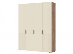 Шкаф четырехстворчатый (комби) Соната ШК-04 в Кабинетном - kabinetnoe.mebel-nsk.ru | фото