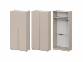 Шкаф ШК-100 Эккервуд (меланж) в Кабинетном - kabinetnoe.mebel-nsk.ru | фото