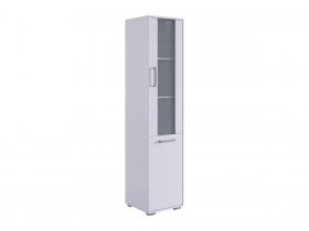 Стеллаж Лайт-2 (белый/белый) в Кабинетном - kabinetnoe.mebel-nsk.ru | фото