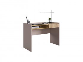 Стол 2 Доминика (кашемир/дуб крафт золотой) в Кабинетном - kabinetnoe.mebel-nsk.ru | фото