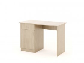 Стол письменный СП-01 (Биг) ясень шимо светлый в Кабинетном - kabinetnoe.mebel-nsk.ru | фото